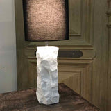 CB2 "Raw Marble" Table Lamp