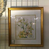 Lily Watercolor Framed Art