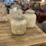 Decorative Glass Canister Set