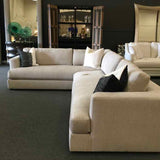 Oatmeal Performance Fabric Sectional