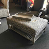 Ottoman with Tray