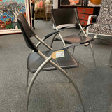 Calligaris "Atomic"  Leather Accent Chair