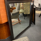 Black Bevelled Mirror