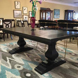 Dutchman's Trestle Base Table