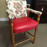 PAIR of Custom Counter Height Stools