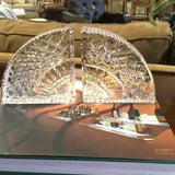 Lead Crystal Bookends