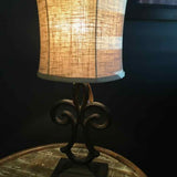 Pottery Barn Flour De Lis Base Table Lamp