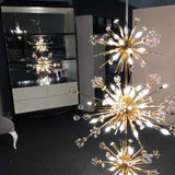 Allegri "Constellation" 50 Light Gold Chandelier
