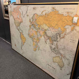 Frontgate Framed World Map