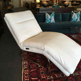 Schillig Leather Power Reclining Chaise