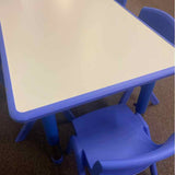 Lakeshore Learning Childrens Adjustable Table & 6 Chairs