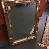 LeBarge Gold &  Mirror Framed Mirror